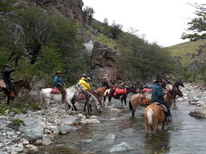 randonnée à cheval Argentine  Rio Negro photo 3
