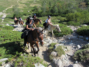 randonnée à cheval France Corse photo 4