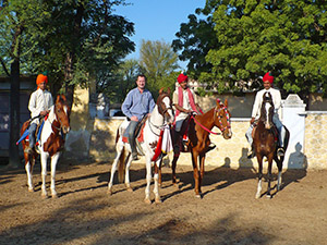 randonnée à cheval Inde Rajasthan photo 1