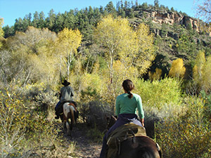 randonnée à cheval Etats-Unis Nouveau-Mexique photo 4