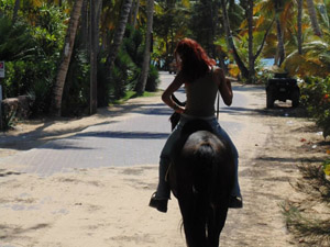 randonnée à cheval Saint-Domingue Samana photo 4