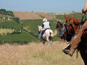 randonnée à cheval Italie Toscane photo 5