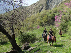 randonnée à cheval albanie sud la route de zagoria