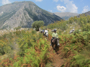 randonnée à cheval Albanie Sud photo 6