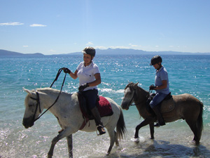 randonnée à cheval albanie sud la route du roi skerdilajd