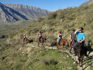 randonnée à cheval Albanie Sud photo 2