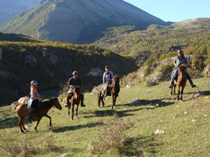 randonnée à cheval Albanie Sud photo 5