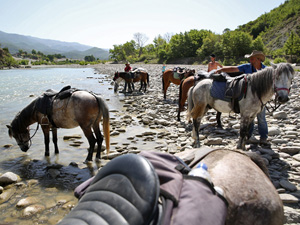 randonnée à cheval Albanie Sud photo 7