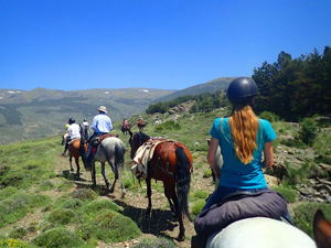 randonnée à cheval Espagne Andalousie photo 3