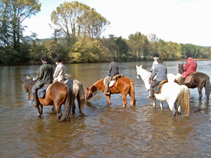 randonnée à cheval France Aquitaine photo 4