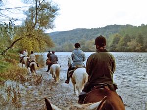randonnée à cheval France Aquitaine photo 1