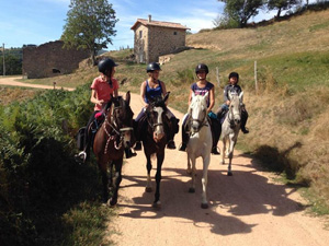 randonnée à cheval France Auvergne-Rhône-Alpes photo 3