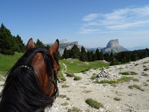 randonnée à cheval France Auvergne-Rhône-Alpes photo 1