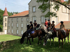 randonnée à cheval France Auvergne-Rhône-Alpes photo 2