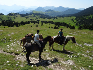 randonnée à cheval France Auvergne-Rhône-Alpes photo 3