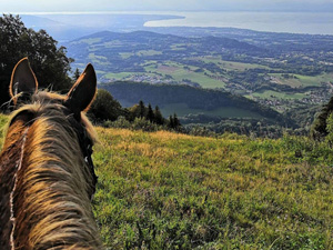 randonnée à cheval France Auvergne-Rhône-Alpes photo 1