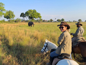 randonnée à cheval Botswana Okavango photo 2