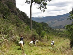 randonnée à cheval Brésil Minas Gerais photo 4