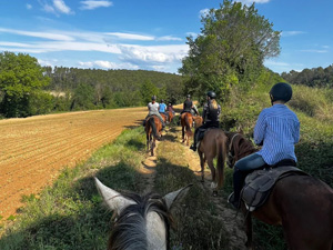 randonnée à cheval Espagne Catalogne photo 2