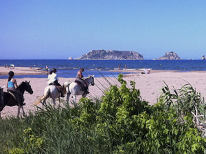 randonnée à cheval Espagne Catalogne photo 1