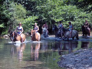 randonnée à cheval Espagne Catalogne photo 3