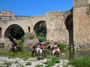 randonnée à cheval Espagne Catalogne photo 2
