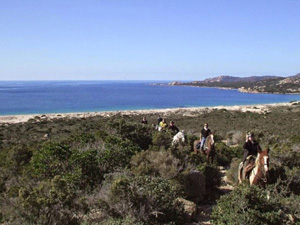 randonnée à cheval France Corse photo 1