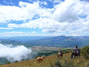 randonnée à cheval Equateur Cotopaxi photo 2