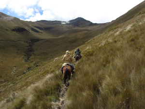 randonnée à cheval Equateur Cotopaxi photo 6
