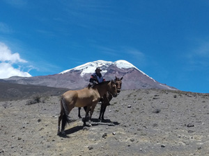 randonnée à cheval Equateur Centre photo 1