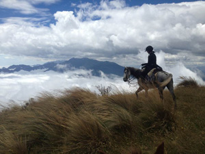 randonnée à cheval Equateur Centre photo 4