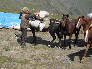 randonnée à cheval Géorgie Touchétie photo 2