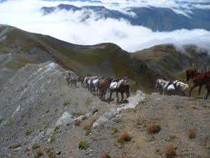 randonnée à cheval Géorgie Touchétie photo 3