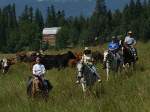 randonnée à cheval Etats-Unis Idaho photo 2