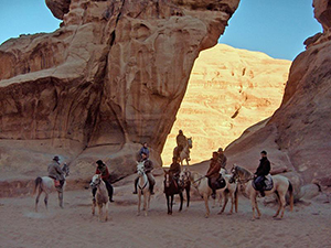 randonnée à cheval Jordanie Wadi Rum photo 8