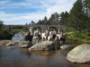 randonnée à cheval France Occitanie photo 2