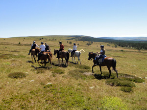 randonnée à cheval France Occitanie photo 5