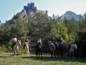 randonnée à cheval France Occitanie photo 2