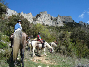 randonnée à cheval France Occitanie photo 3