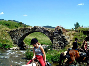 randonnée à cheval France Occitanie photo 2