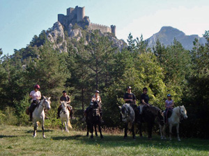 randonnée à cheval France Occitanie photo 4