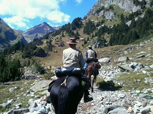 randonnée à cheval France Occitanie photo 1