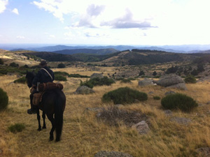 randonnée à cheval France Occitanie photo 1