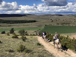 randonnée à cheval France Occitanie photo 3