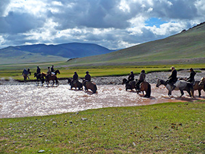 randonnée à cheval Mongolie Altaï photo 2