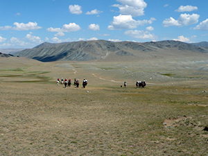 randonnée à cheval Mongolie Altaï photo 6