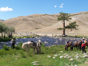 randonnée à cheval Mongolie Altaï photo 7