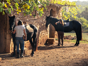 randonnée à cheval France Occitanie photo 1