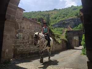 randonnée à cheval France Occitanie photo 2