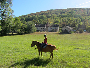 randonnée à cheval France Occitanie photo 4